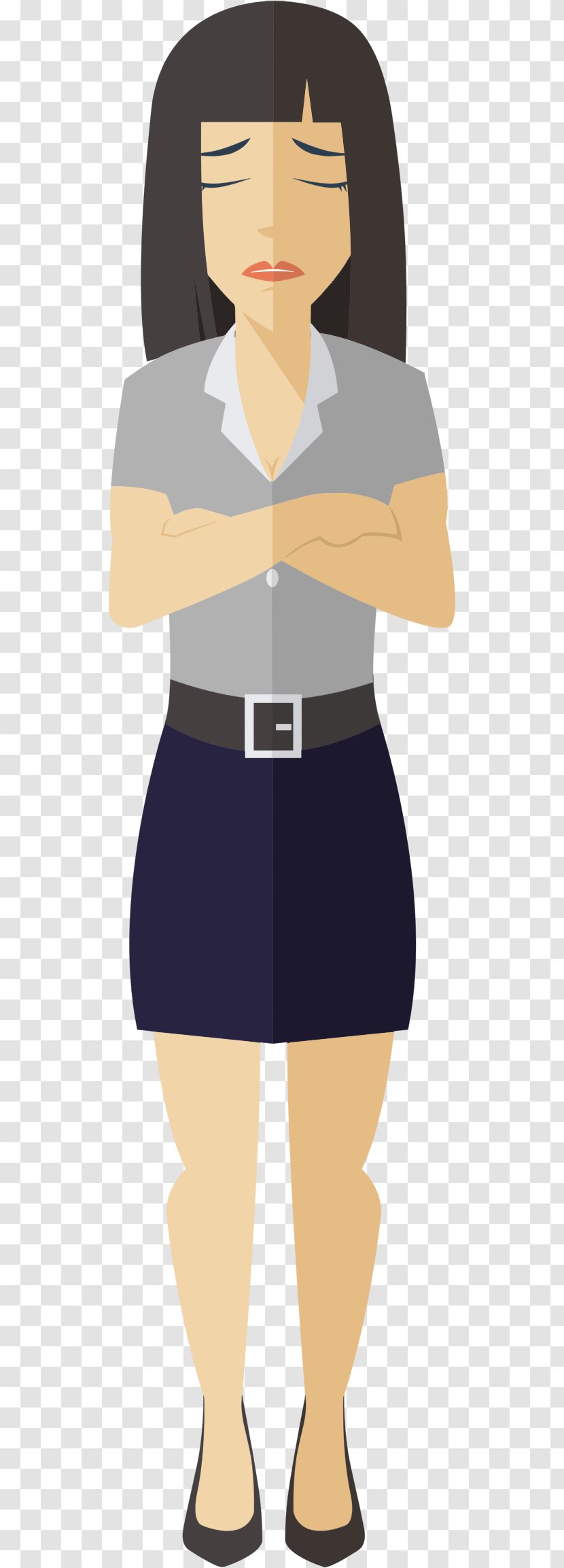 Woman Child Female - Cartoon - Businesswoman Transparent PNG