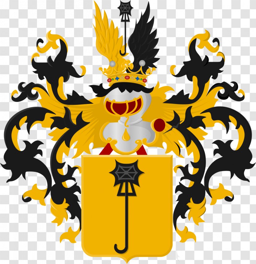 Coat Of Arms Van Aefferden Flower Nobility Nieuwenbroeck Castle - Rotselaar Transparent PNG