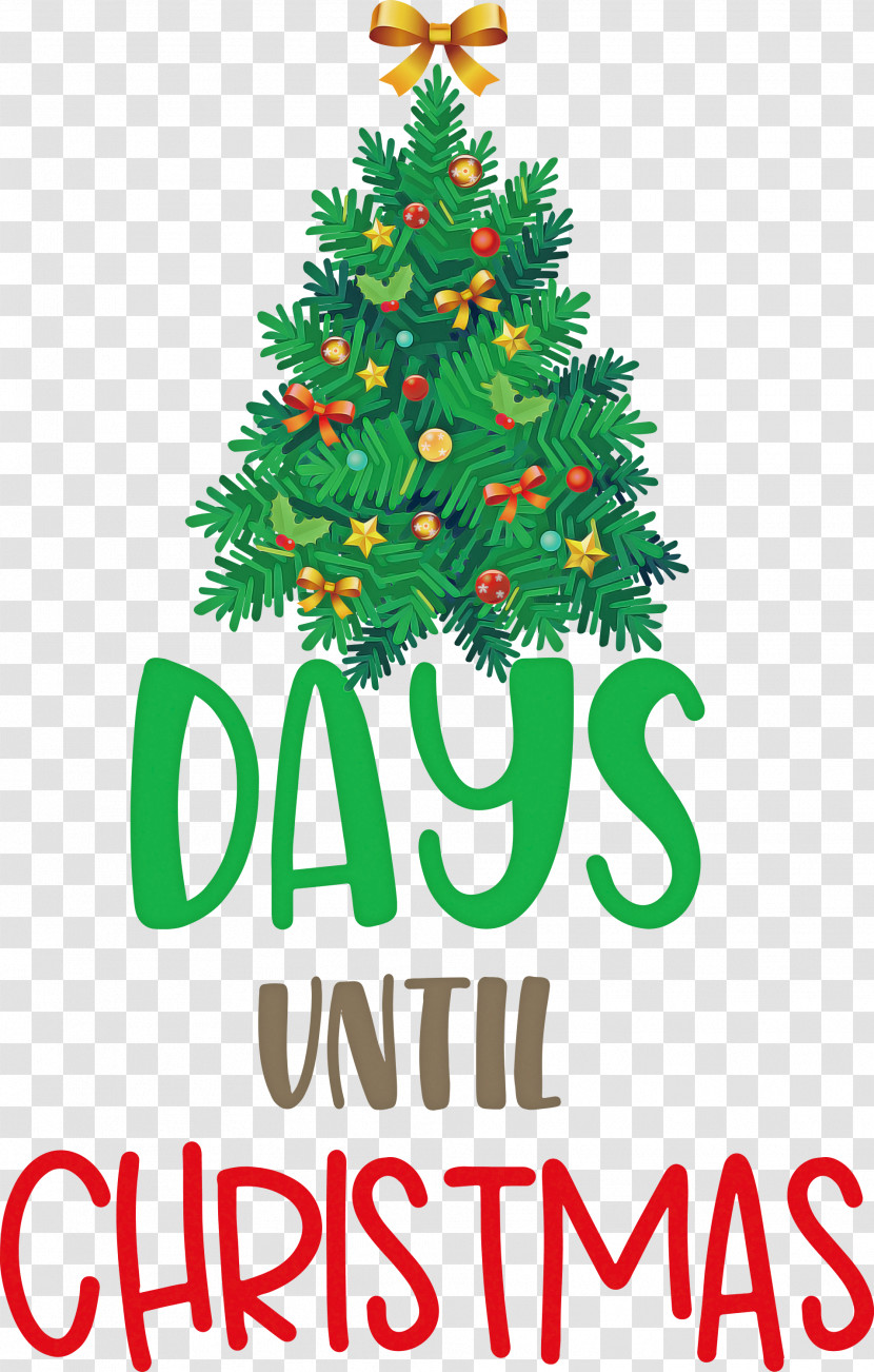 Days Until Christmas Christmas Xmas Transparent PNG