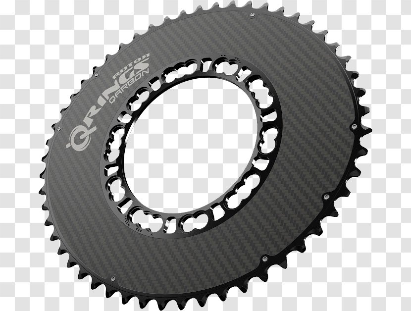 Q-carbon Bicycle Cranks Ring - Shimano Transparent PNG