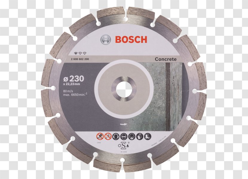 Diamond Blade Concrete Robert Bosch GmbH Angle Grinder - Tool Transparent PNG