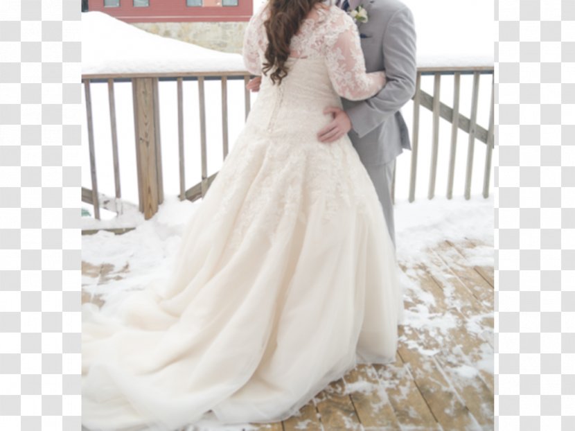 Wedding Dress Bride Clothing - Heart - Blush Floral Transparent PNG