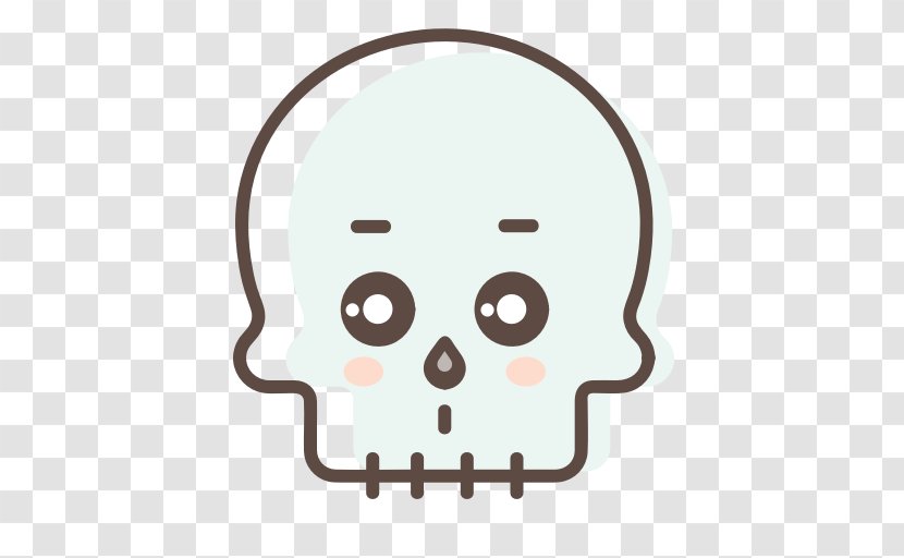 Nose Human Head Skull Face - Facial Expression - Creative Halloween Download Transparent PNG