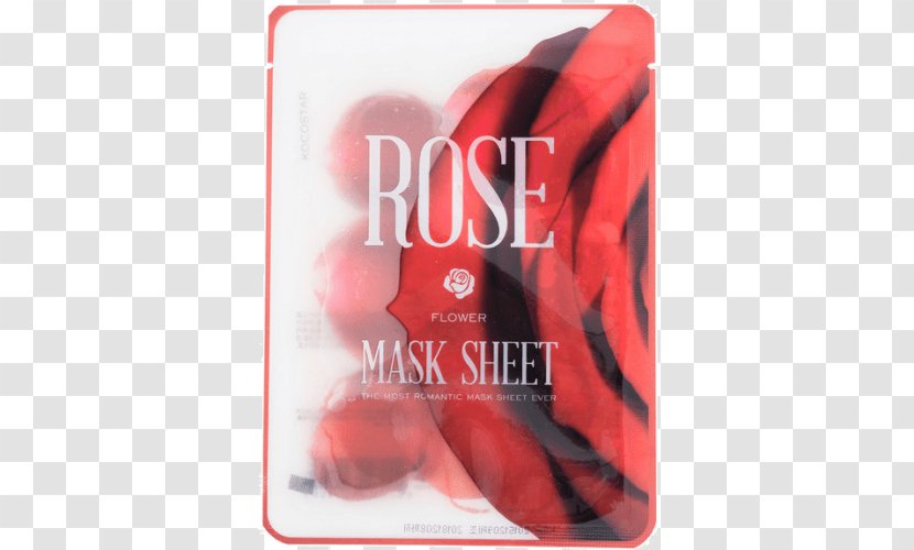 Fresh Rose Face Mask Skin Petal Flower Transparent PNG