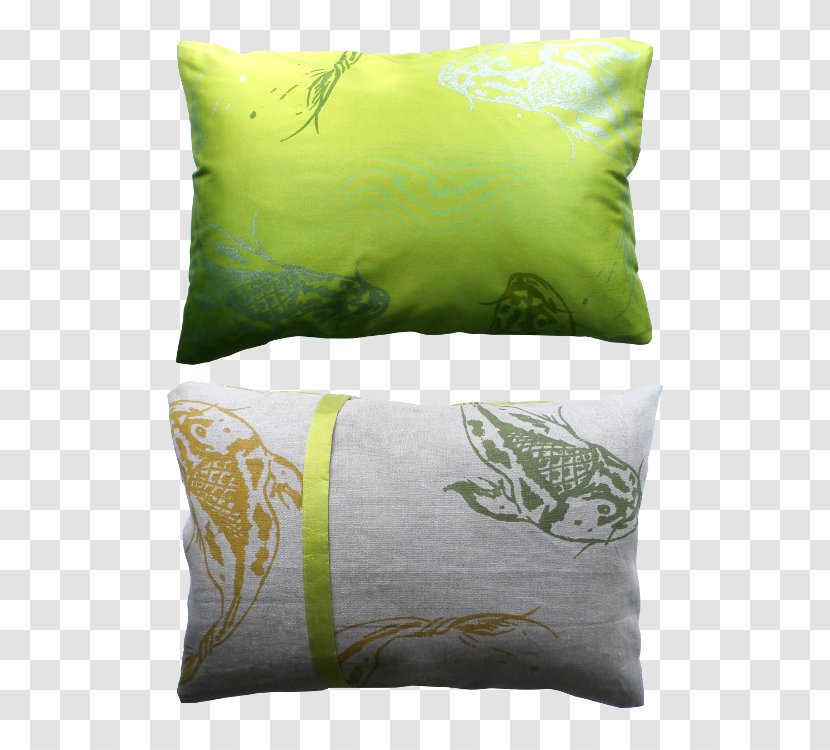 Koi Cushion Throw Pillows Textile - Linen - Pillow Transparent PNG