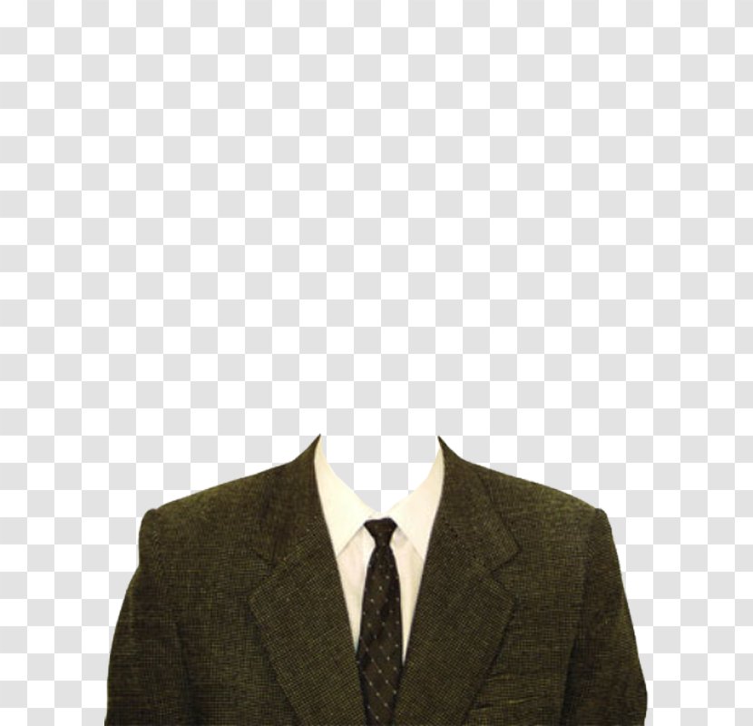 Suit Man - Top - Brown Transparent PNG