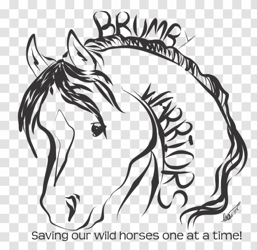 Mane Pony Bridle Mustang Pack Animal - Tree Transparent PNG