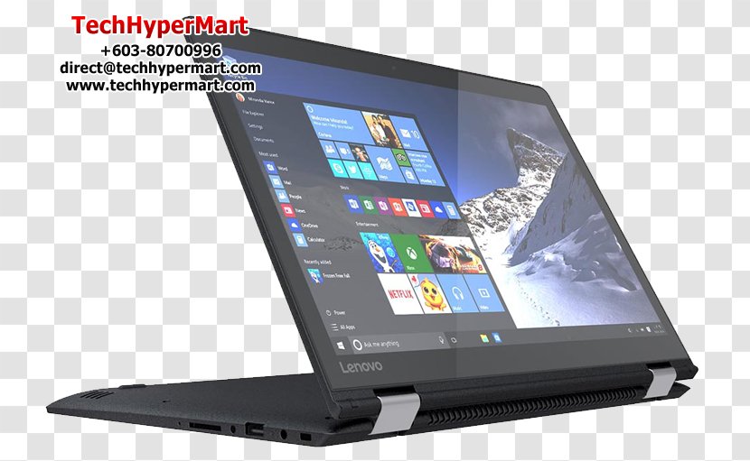 Lenovo Yoga 510 (14) Laptop IdeaPad MIIX 310-10ICR 80SG001FUS - Electronics - Power Cord Transparent PNG