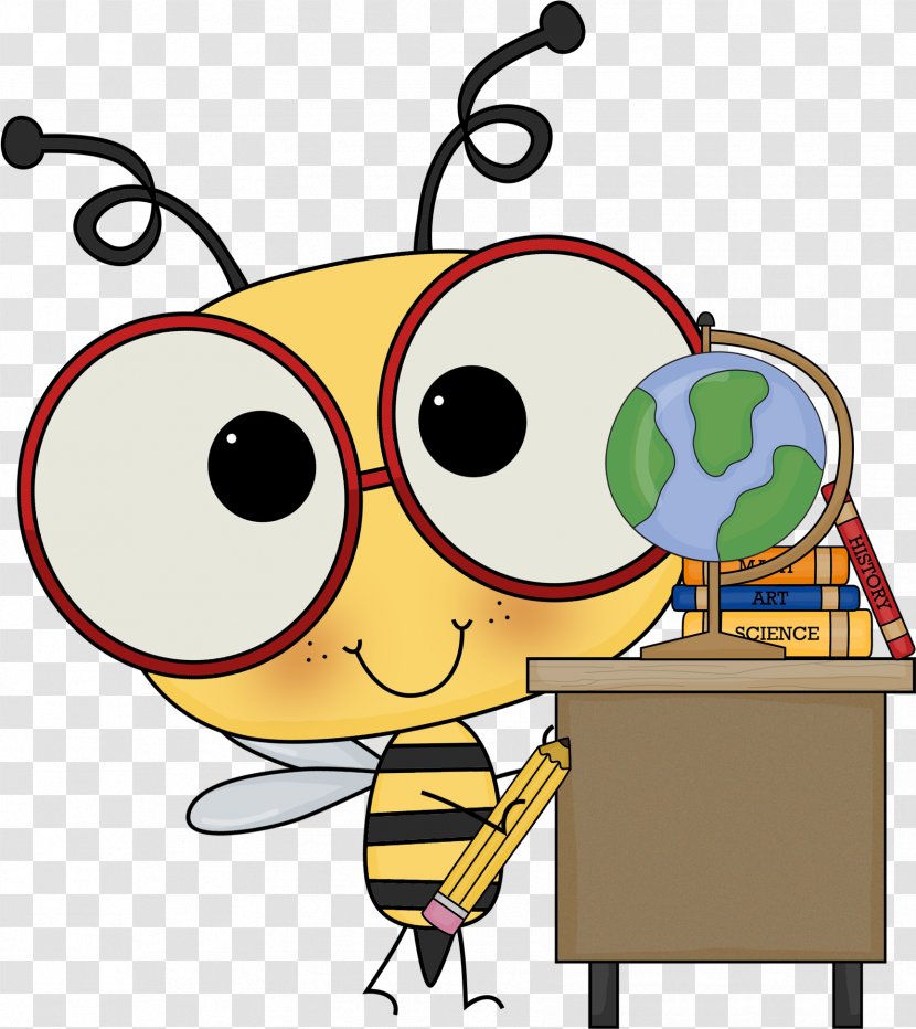 Bee Elementary Mathematics School Clip Art - Bumblebee - Schoolnotes 2.0 Transparent PNG