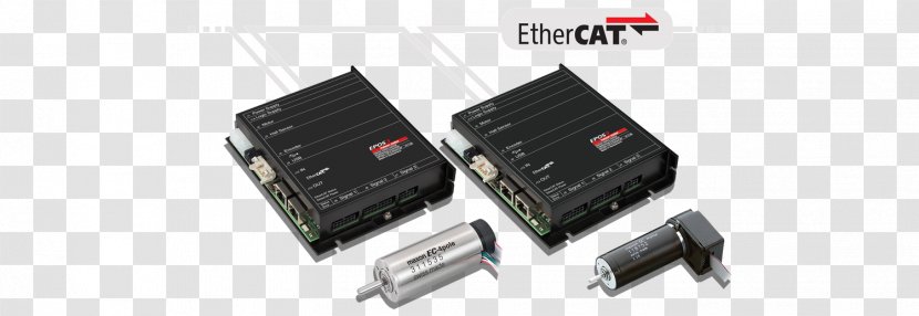 Maxon Motor Electric Servomechanism Controller Electronics - Digital Data - Ethercat Transparent PNG