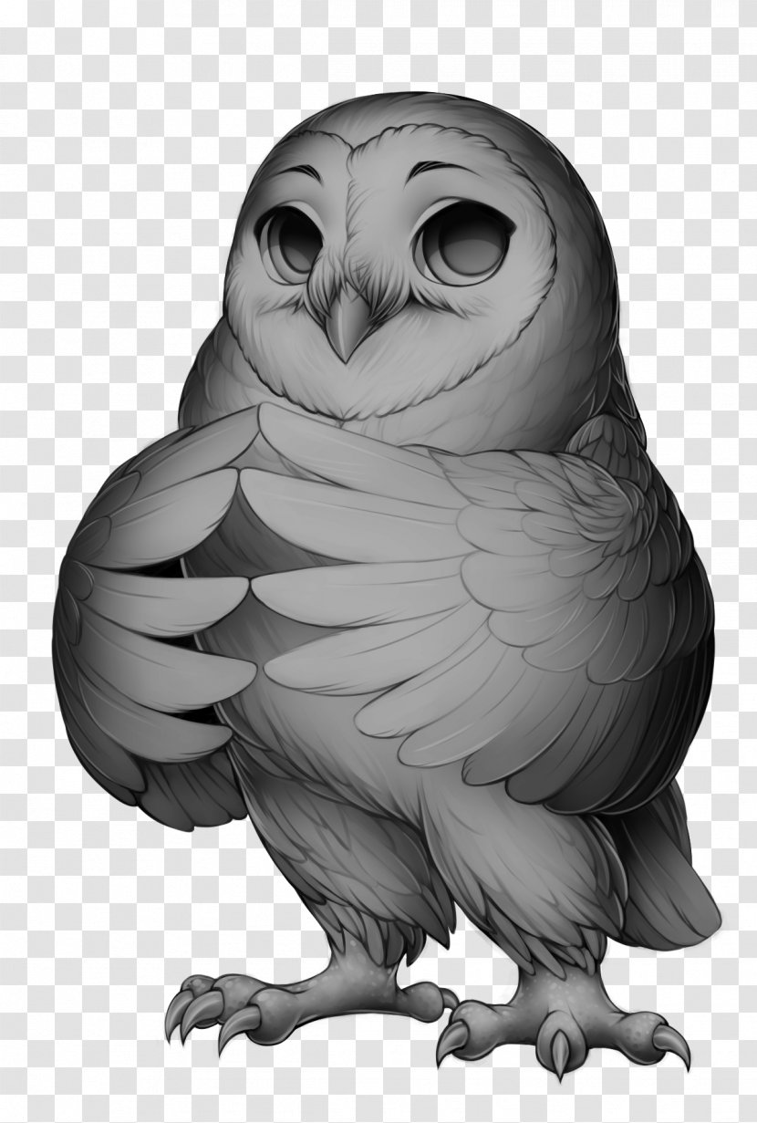 Barn Owl Bird Of Prey Great Horned - Vertebrate - Size Transparent PNG