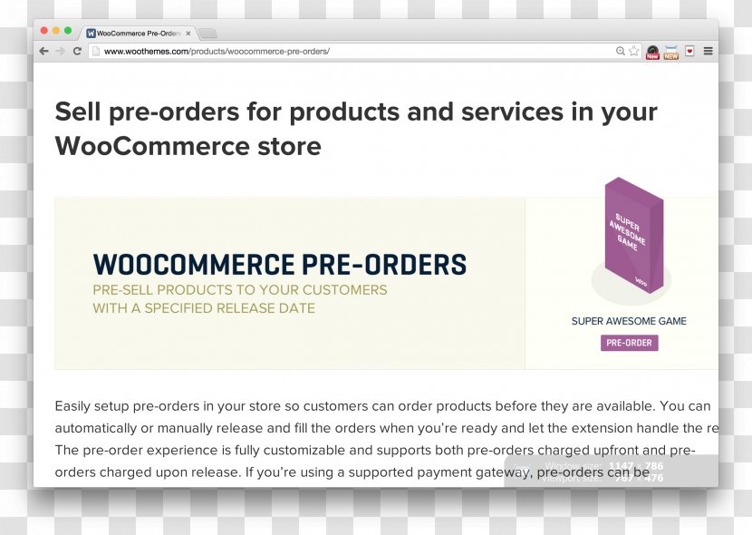 Pre-order Brand Web Page WooCommerce - Software - Pre Order Transparent PNG