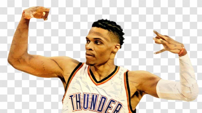 Russell Westbrook Oklahoma City Thunder NBA Basketball The Finger - Arm - Player Transparent PNG