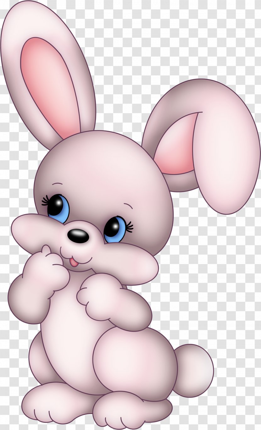 Easter Bunny Rabbit Cuteness Clip Art Transparent PNG