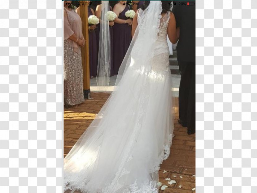 Wedding Dress Veil Bride Ivory - Shoulder Transparent PNG