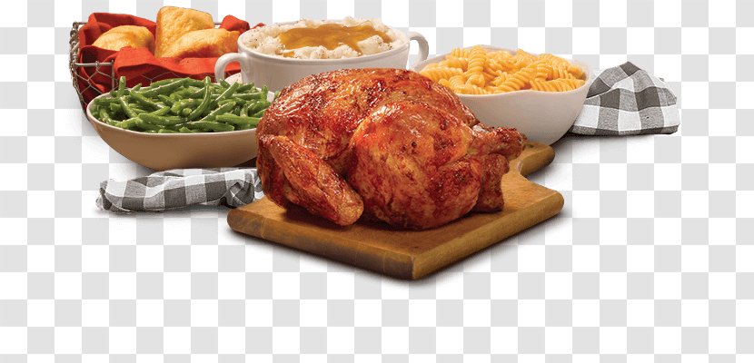 Rotisserie Chicken Fast Food Roast Roasting - Dinner Transparent PNG