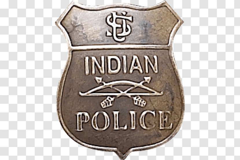 Badge Police Officer Special Indian Service - American Frontier Transparent PNG