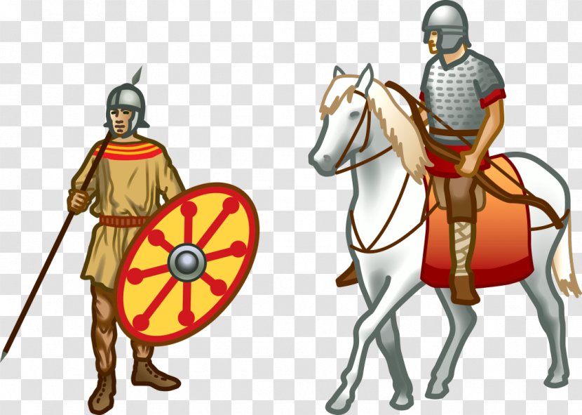 Horse Harnesses Middle Ages Clip Art Knight - Fictional Character Transparent PNG
