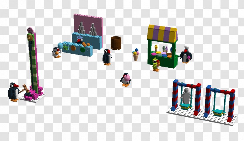 Lego Ideas Toy Block Pingu At The Funfair - Walle Transparent PNG
