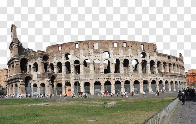 Colosseum Roman Forum Pantheon Amphitheatrum Castrense Amphitheater - Scenic Transparent PNG