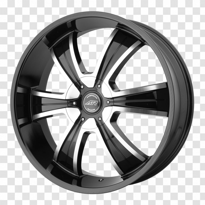 Alloy Wheel Car Rim Tire Spoke - American Racing Transparent PNG