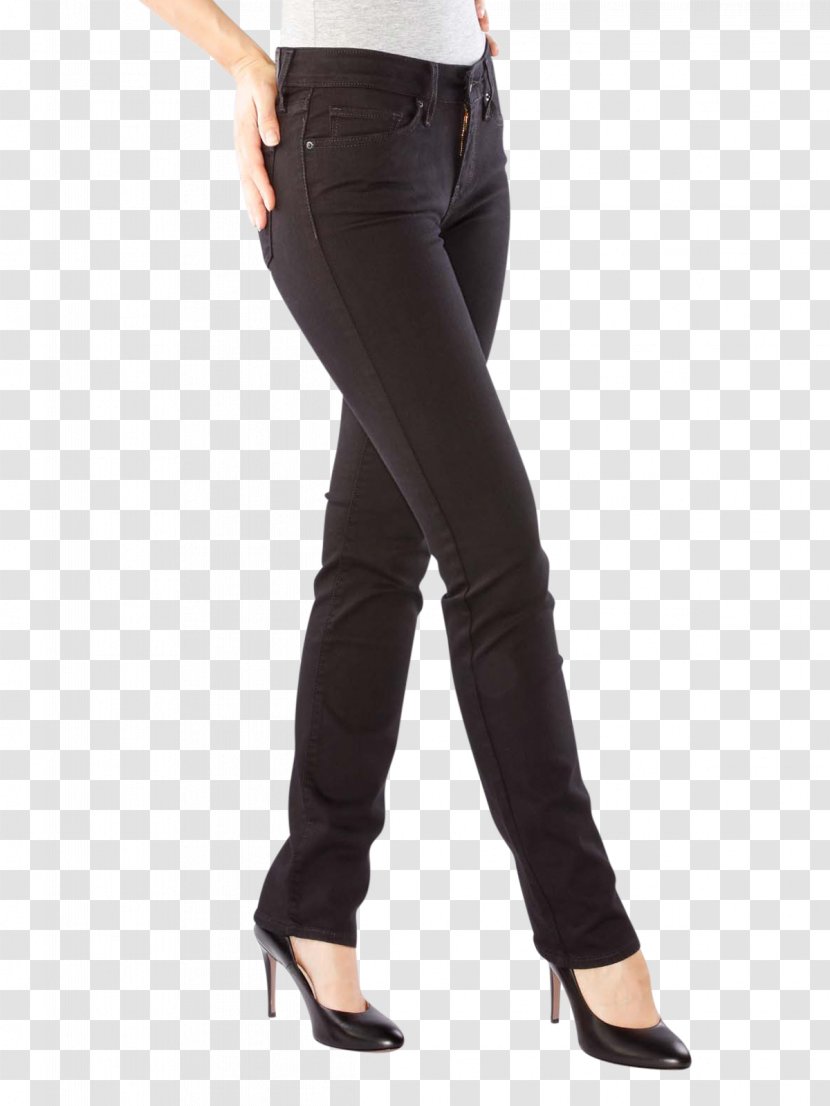 Jeans Denim Waist Leggings - Trousers Transparent PNG