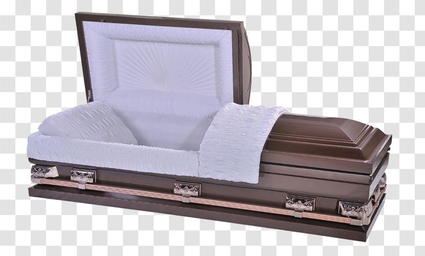 Coffin Box Funeral Burial Death - Silver Transparent PNG