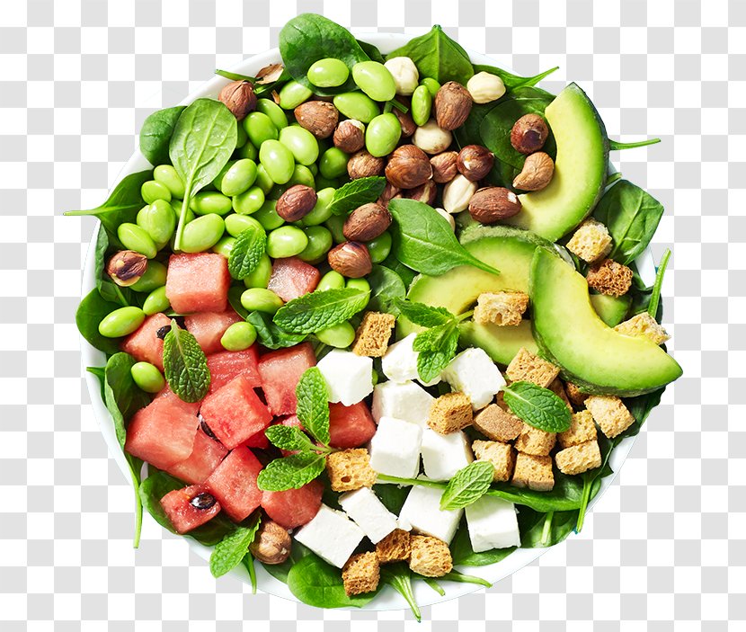 Spinach Salad Vegetarian Cuisine Superfood Leaf Vegetable - Natural Foods - Bekon Transparent PNG