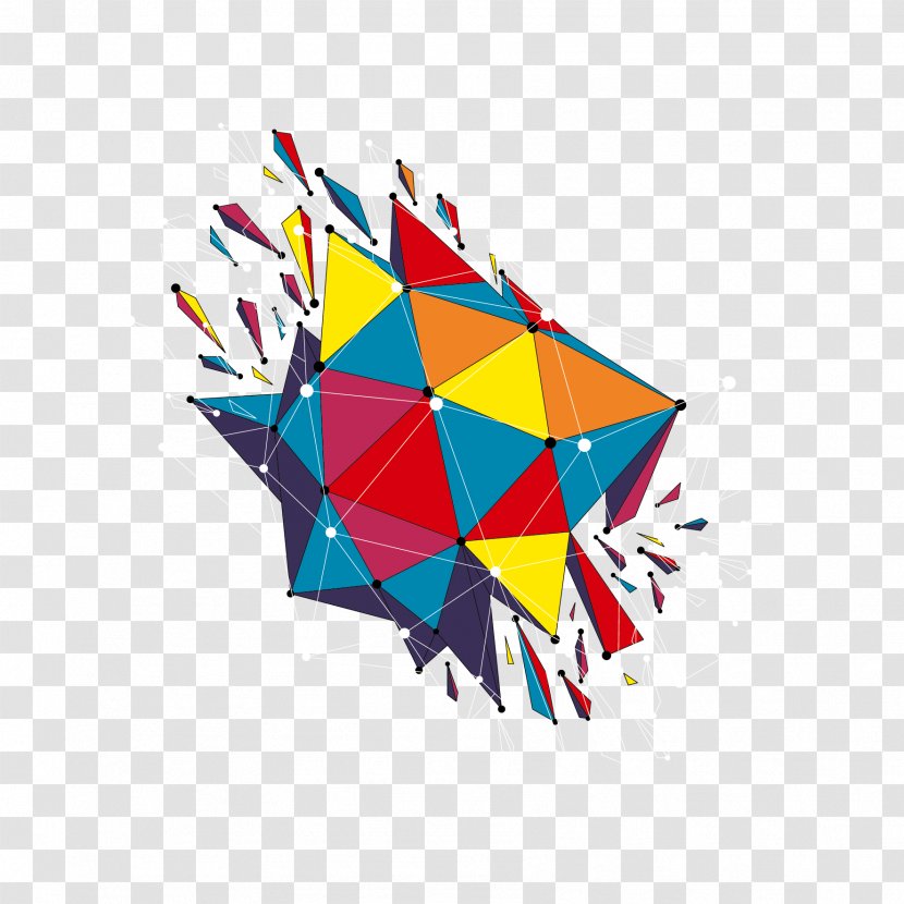 Photography Shape Geometry Triangle - Color - Vector Decoration Transparent PNG