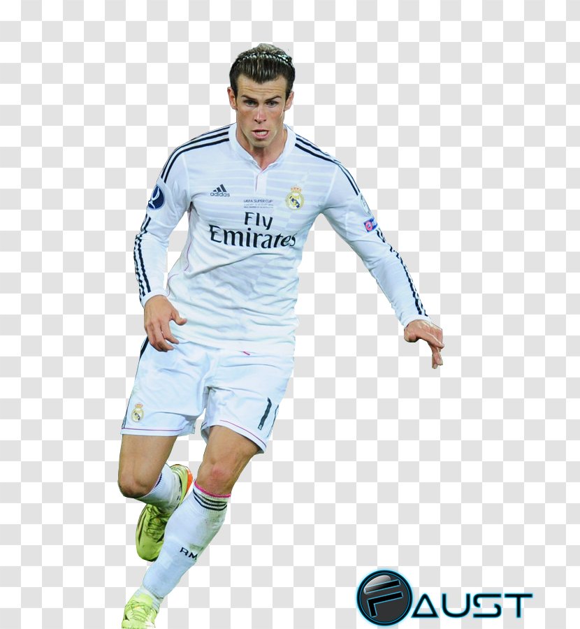 Gareth Bale 2013–14 UEFA Champions League Wales National Football Team Real Madrid C.F. Jersey - Clothing Transparent PNG