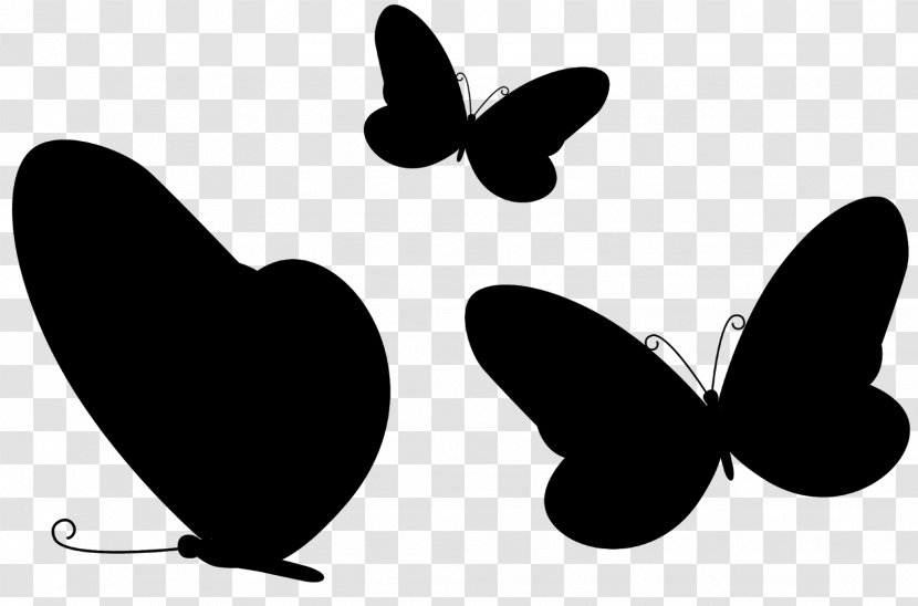 Clip Art Product Design Silhouette Line - Butterfly - Insect Transparent PNG