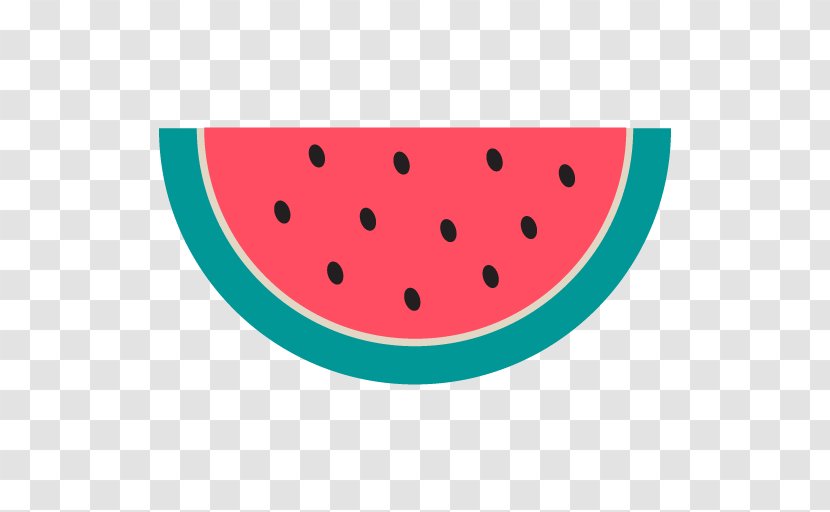 Watermelon Cartoon - Turquoise - Polka Dot Plant Transparent PNG