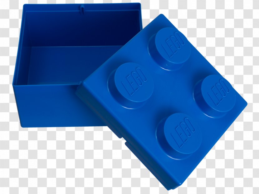 LEGO Friends Lego Minifigure Blue Box - Cobalt Transparent PNG