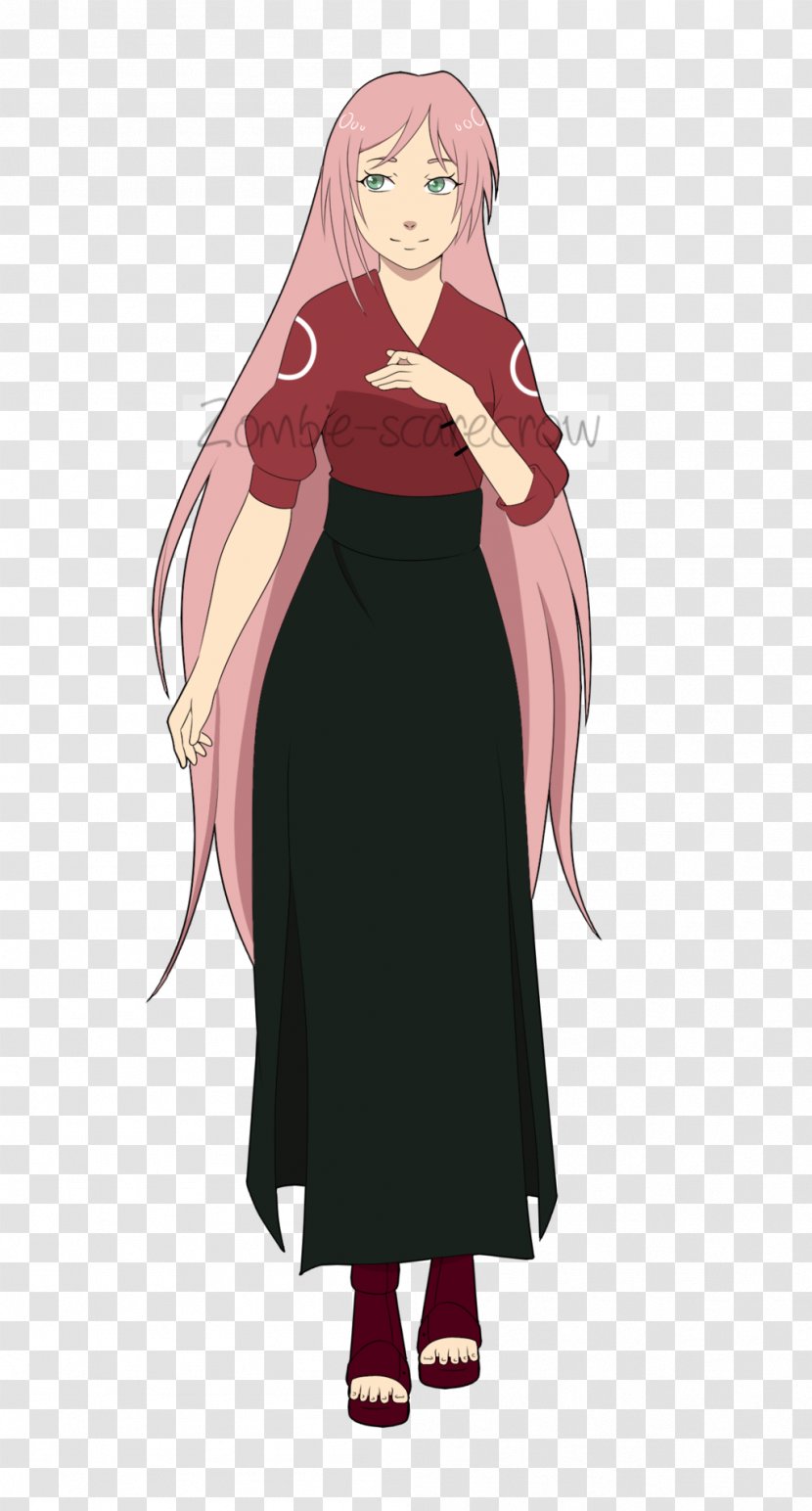 Sakura Haruno Naruto Character Fan Fiction Cherry Blossom - Flower - One Legged Transparent PNG