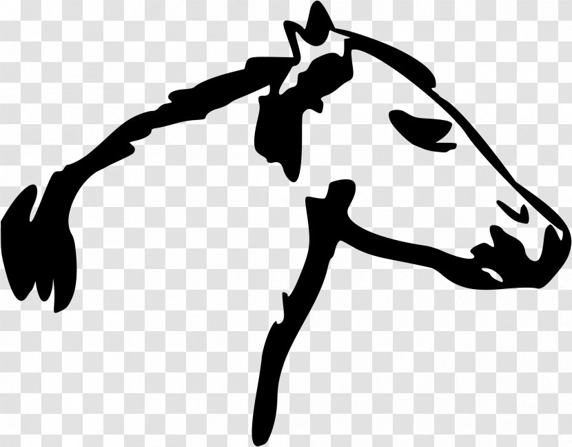 Horse Lakefield Farm LLC Line - Silhouette - Unicorn Head Transparent PNG