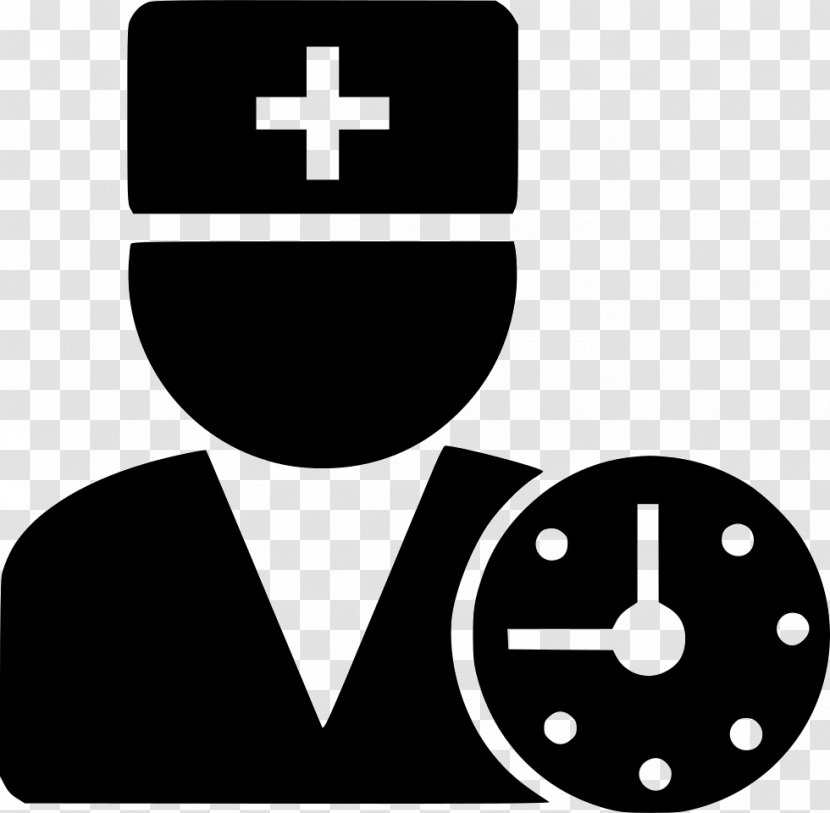 Medicine Physician Clip Art - Black And White - Hospital Transparent PNG