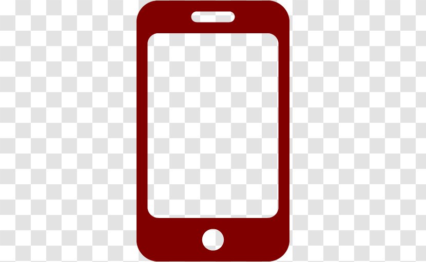 Mobile Phones Money Bank Customer Service - Maroon Colour Icon Transparent PNG