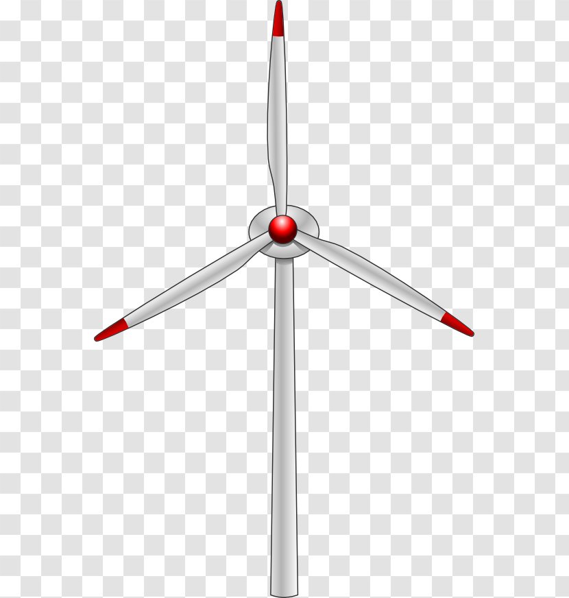 Wind Farm Turbine Windmill Clip Art - Propeller - Images Of Transparent PNG