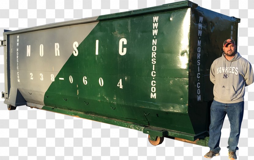 Roll-off Dumpster Cubic Yard Intermodal Container - Rolloff - Inch Transparent PNG