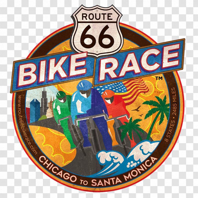 U.S. Route 66 Santa Monica Road Bicycle Highway Transparent PNG