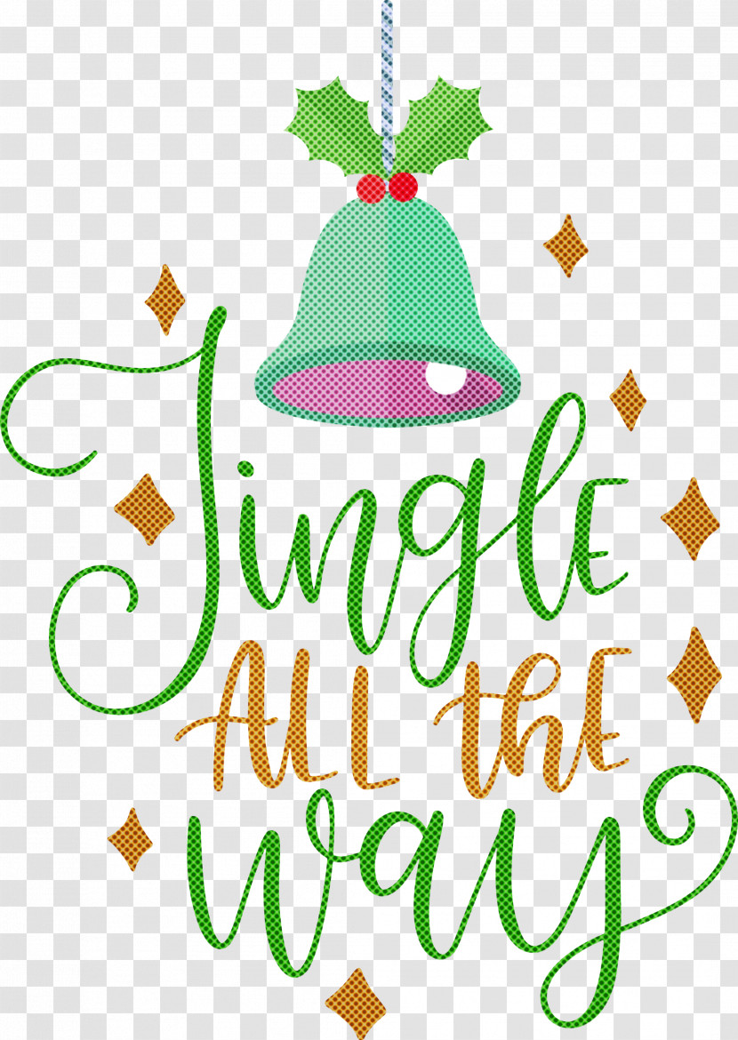 Jingle All The Way Christmas Transparent PNG