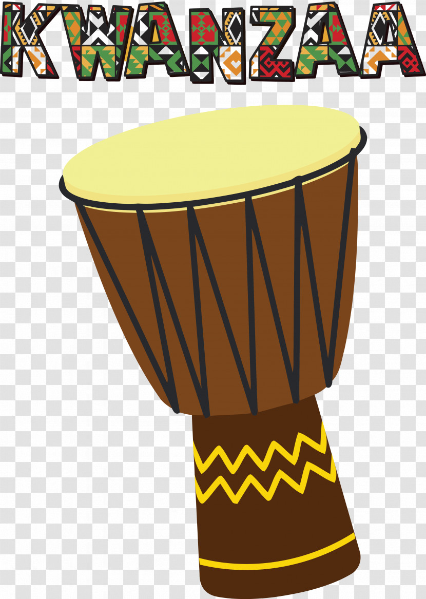 Hand Drum Drum Cartoon Yellow Area Transparent PNG