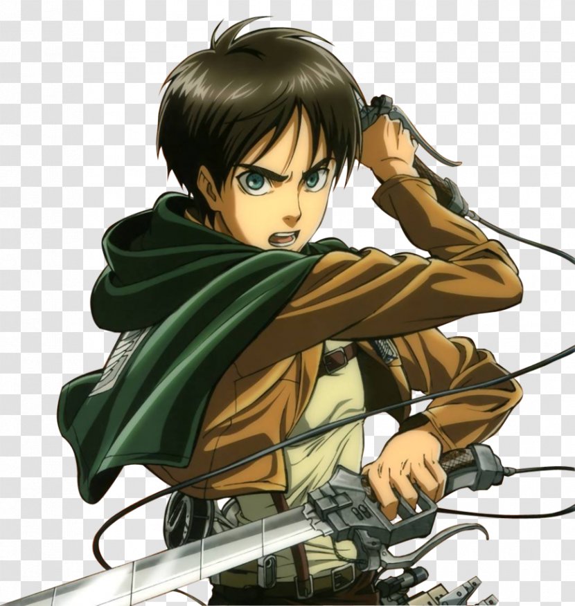 Eren Yeager Attack On Titan Armin Arlert Mikasa Ackerman A.O.T.: Wings Of Freedom - Cartoon - Fighting Transparent PNG