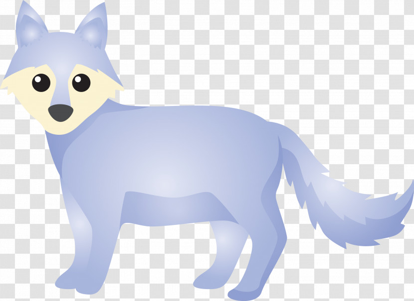 Cartoon Animal Figure Animation Snout Arctic Fox Transparent PNG