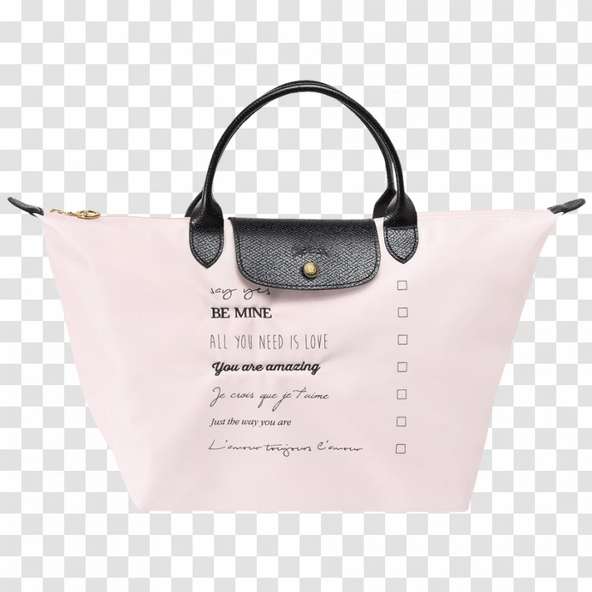 Tote Bag Longchamp Pliage Handbag Transparent PNG