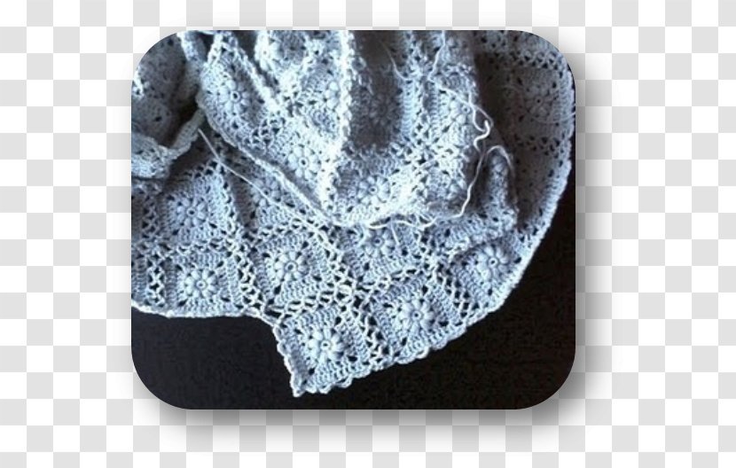 Crochet Granny Square Lace Pillow Pattern - Inlays And Onlays Transparent PNG