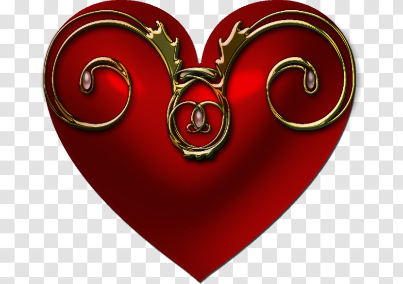 Love Heart Symbol - Ornament - Spiral Transparent PNG