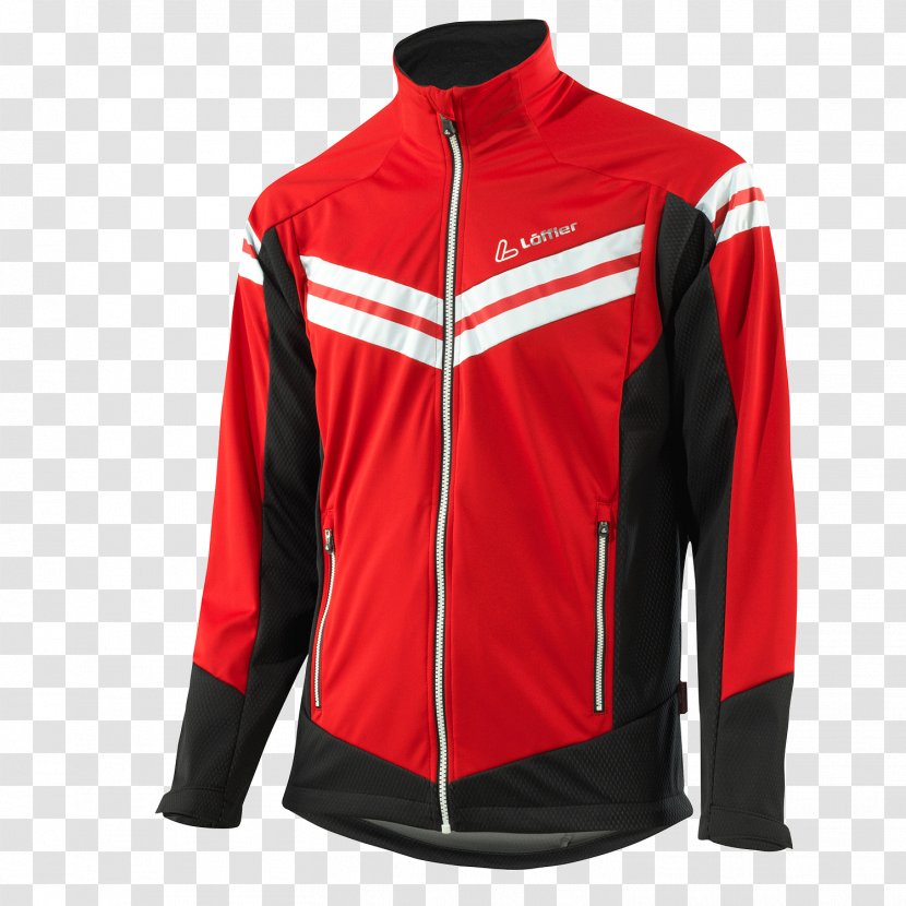 Jacket Windstopper Hoodie Clothing Softshell - Red Transparent PNG