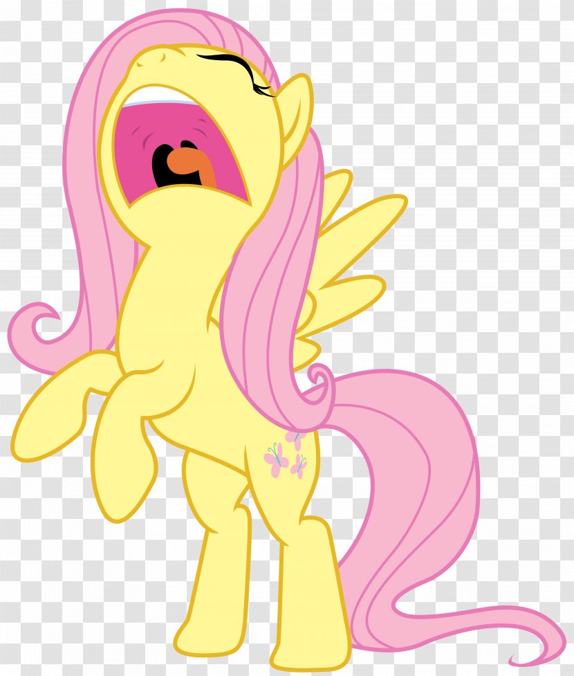 Pony Fluttershy Rainbow Dash Pinkie Pie Twilight Sparkle - Watercolor - Angry Face Transparent PNG