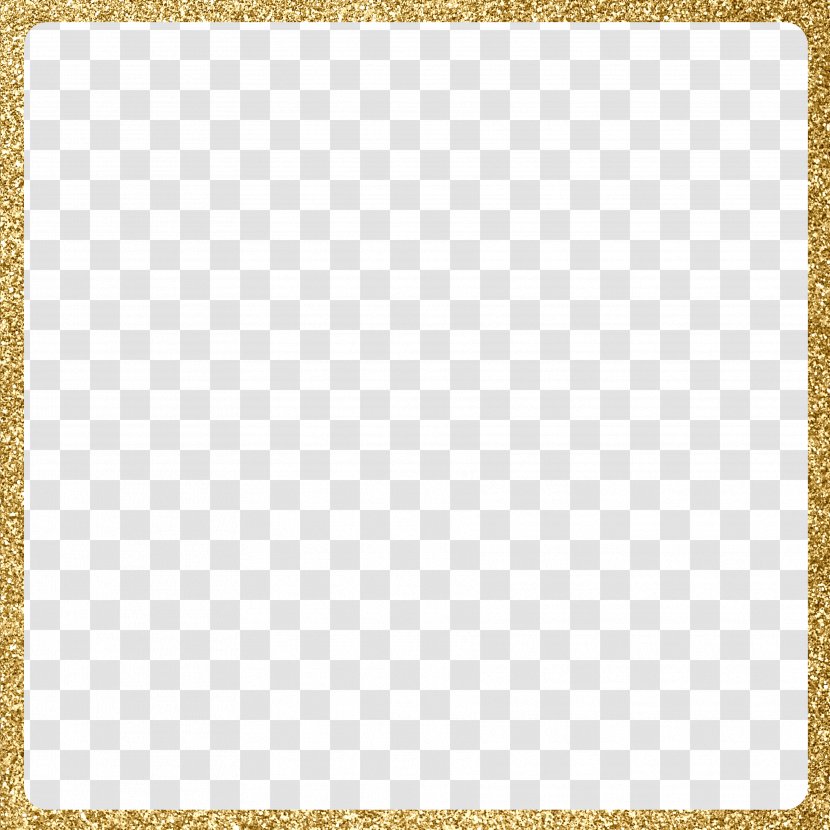 Creative Golden Frame - Rectangle - Area Transparent PNG